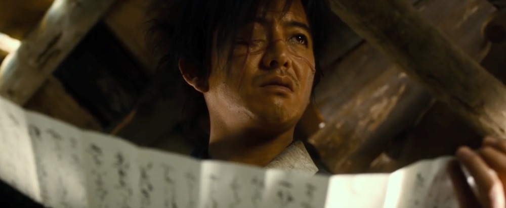 تاکویا کیمورا در فیلم «تیغه جاودانه»(Blade of the Immortal)